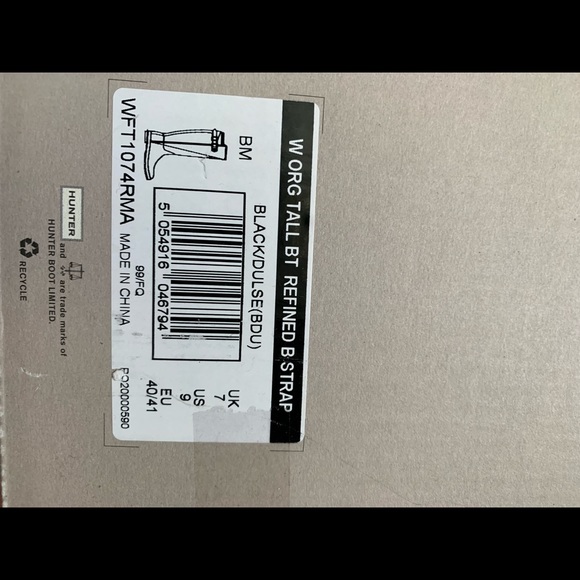 Brand new hunter color block rain boots - Picture 7 of 7